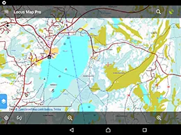 Suomen maastokartta puhelimessa ja GPS-laitteessa